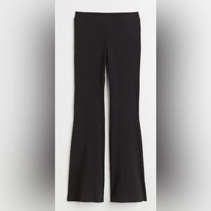 Black H&M Flare Leggings